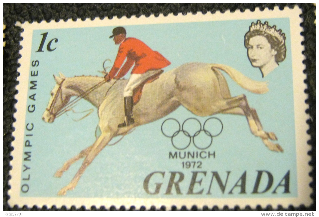 Grenada 1972 Munich Olympics Showjumping 1c - Mint - Grenade (...-1974)