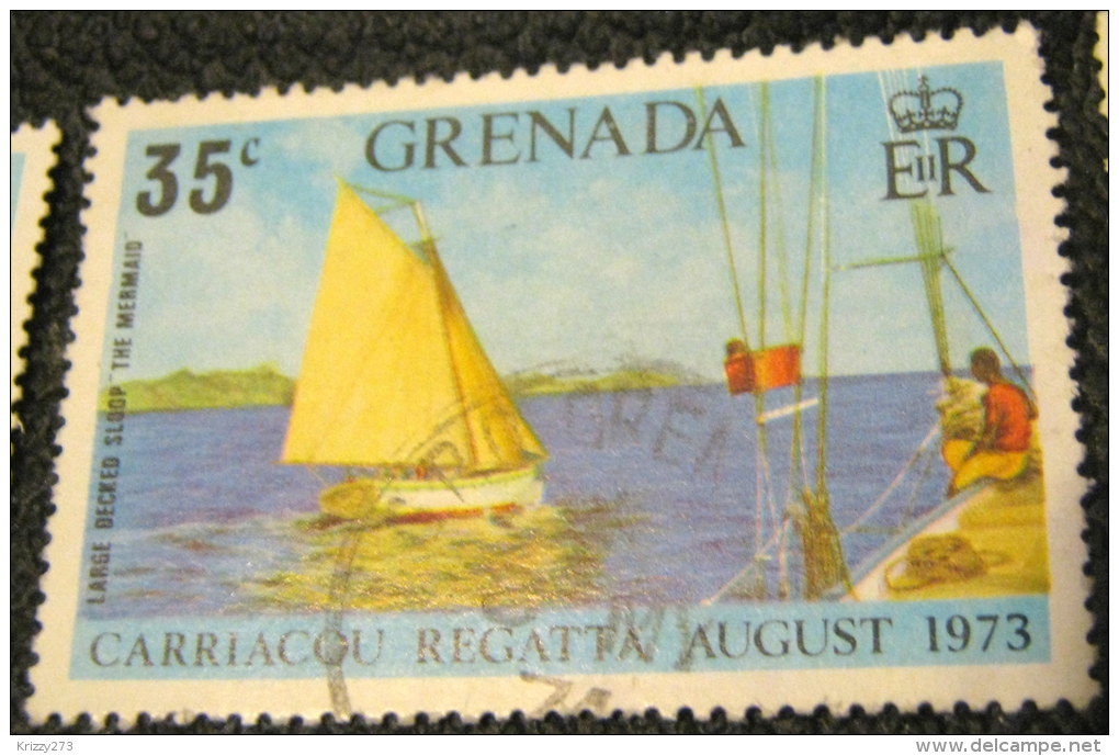 Grenada 1973 Carriacou Regatta 35c - Used - Grenada (...-1974)