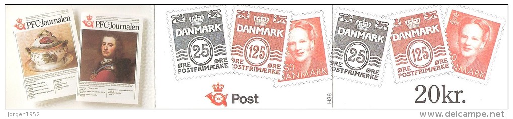 DENMARK  # BOOKLETS H36 MINT FROM YEAR 1991 (PRICE IN DENMARK 29,50 EURO) - Markenheftchen