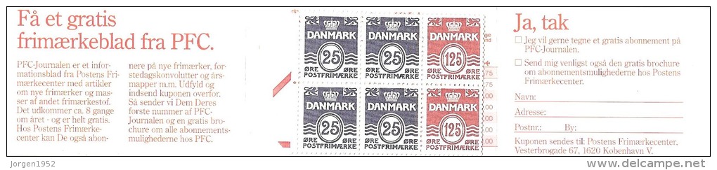 DENMARK  # BOOKLETS H36 MINT FROM YEAR 1991 (PRICE IN DENMARK 29,50 EURO) - Postzegelboekjes