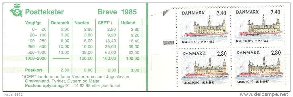 DENMARK  # BOOKLETS S39 MINT FROM YEAR 1985 (PRICE IN DENMARK 10 EURO) - Markenheftchen