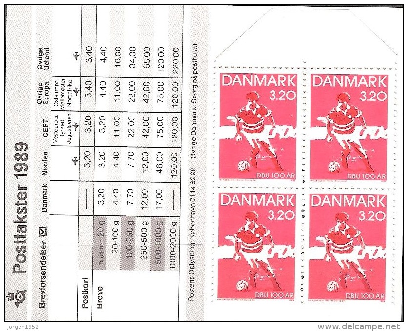 DENMARK  # BOOKLETS S50 MINT FROM YEAR 1989 (PRICE IN DENMARK 14,75 EURO) - Booklets