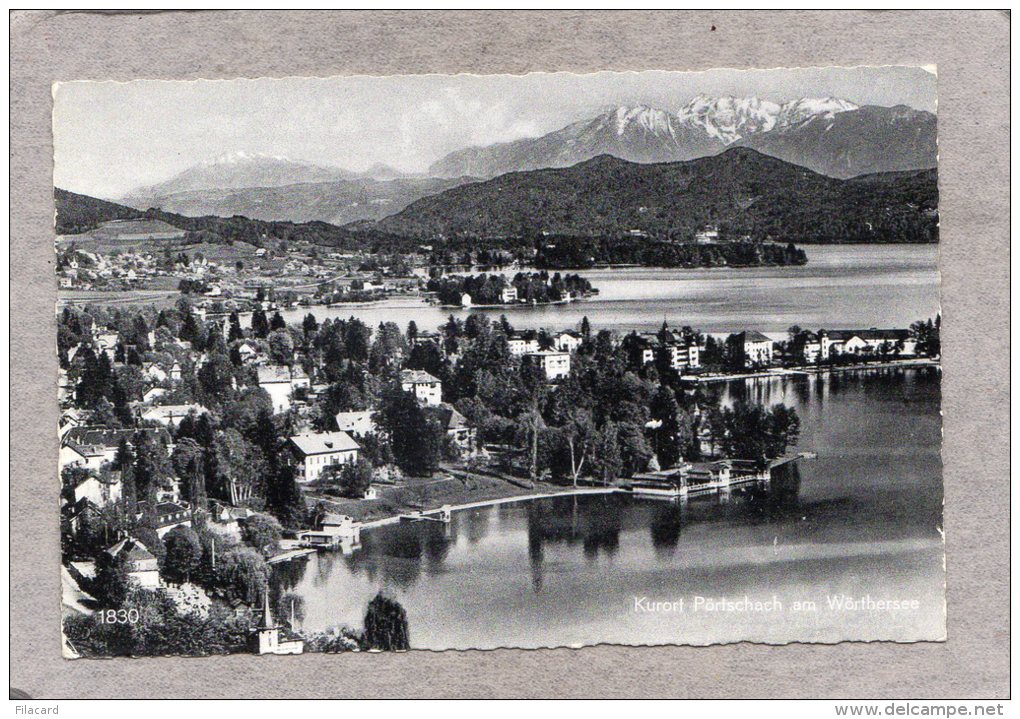 43623   Austria,    Kurort  Portschach  Am  Worthersee,  VG  1955 - Pörtschach