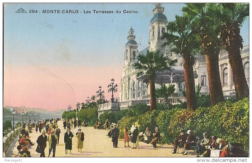 CPA-1930-MONACO-MONTE-CAR LO-Les TERRASSES Du CASINO-TBE - Opéra & Théâtre