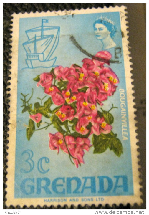 Grenada 1968 Bougainvillea 3c - Used - Grenada (...-1974)