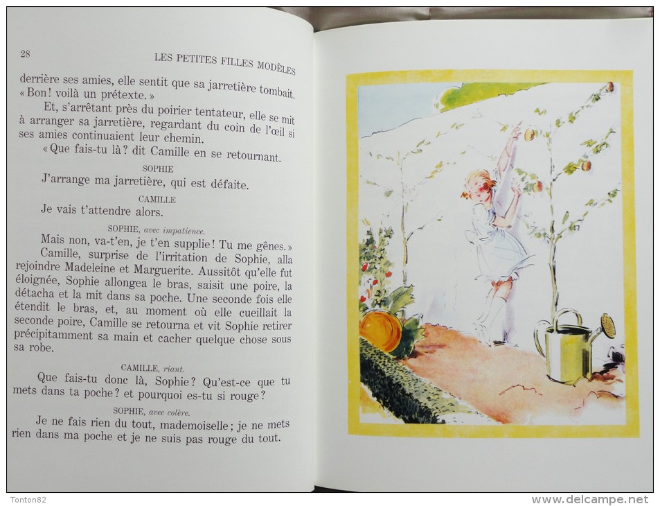 Comtesse de Ségur - Les Petites Filles Modèles - Hachette Jeunesse - ( 1992 ) - Illustrations André Pécoud