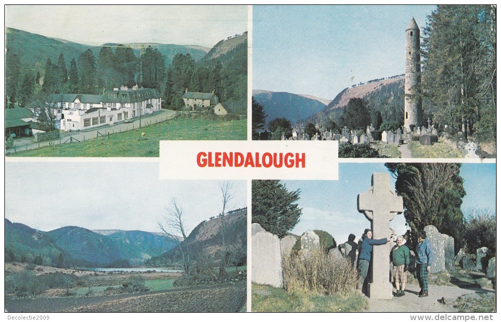 ZS50190  Glendalough Monastic City    2 Scans - Wicklow