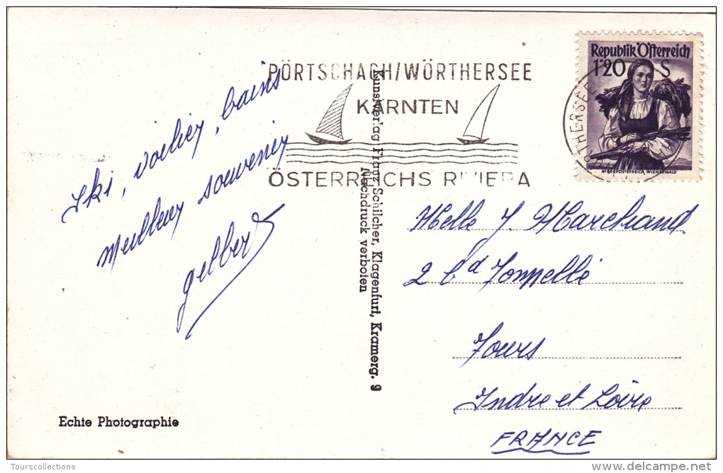 AUTRICHE - AUSTRIA @ Kurort PORTSCHACH Am WORTHERSEE En 1962 @ Karnten OSTEREICH Riviera - Pörtschach