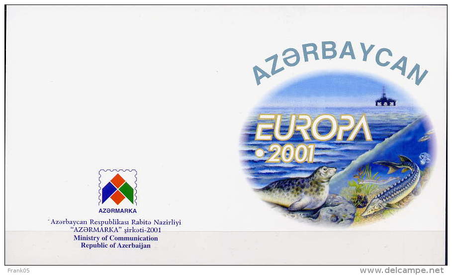 Aserbaidschan / Azerbaijan / Azerbaidjan 2001 MH/booklet EUROPA ** - 2001