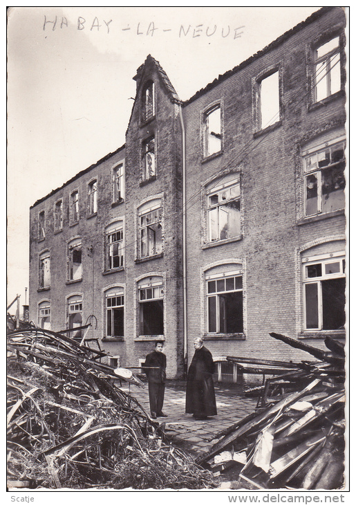 Habay-La-Neuve. -  Institut St-Aubain;  Abbé C. Forthomme, Préfet; - Habay