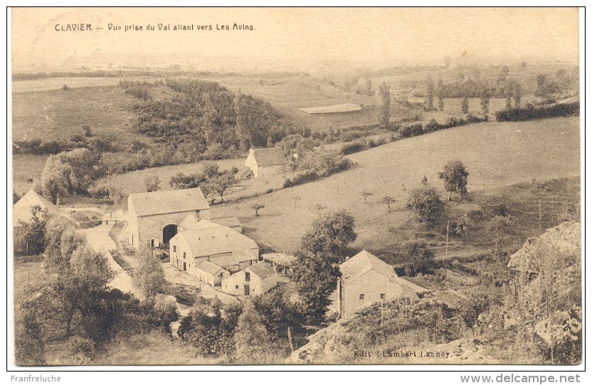 CLAVIER (4560) Vue Prise Du Val Allant Vers LES AVINS - Clavier