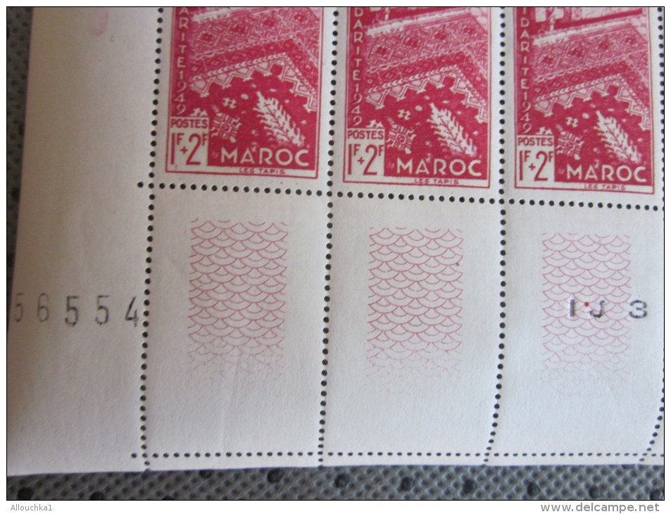 MAROC Ex Protectorat Français  Feuille 25 Timbres **  Coin Daté N° 288 Y/T  C/62 € Sheet Of 25 Stamps Rating:€ 62 - Neufs