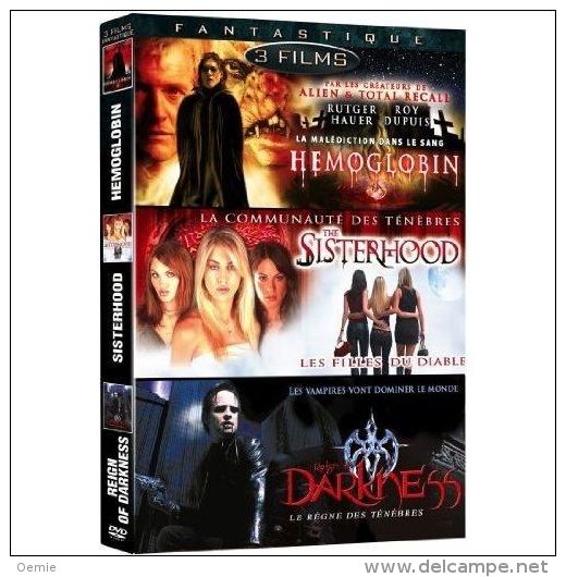 Hemoglobin / Sisterhood / Darkness /  3 Dvd - Horreur