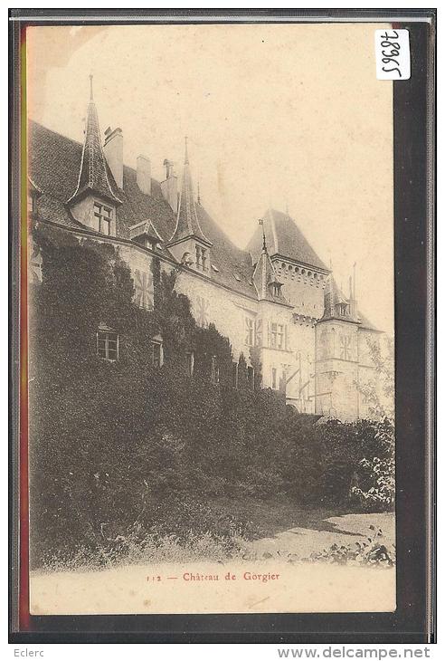 GORGIER - LE CHATEAU  - TB - Gorgier