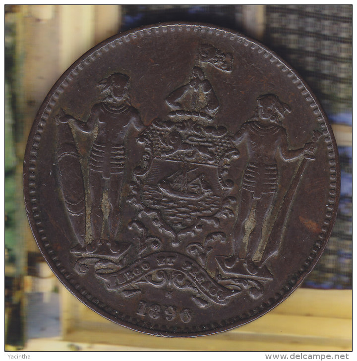 @Y@    Brits North Borneo  1 Cent  One Cent  1890   ( 2366 ) - Malaysia