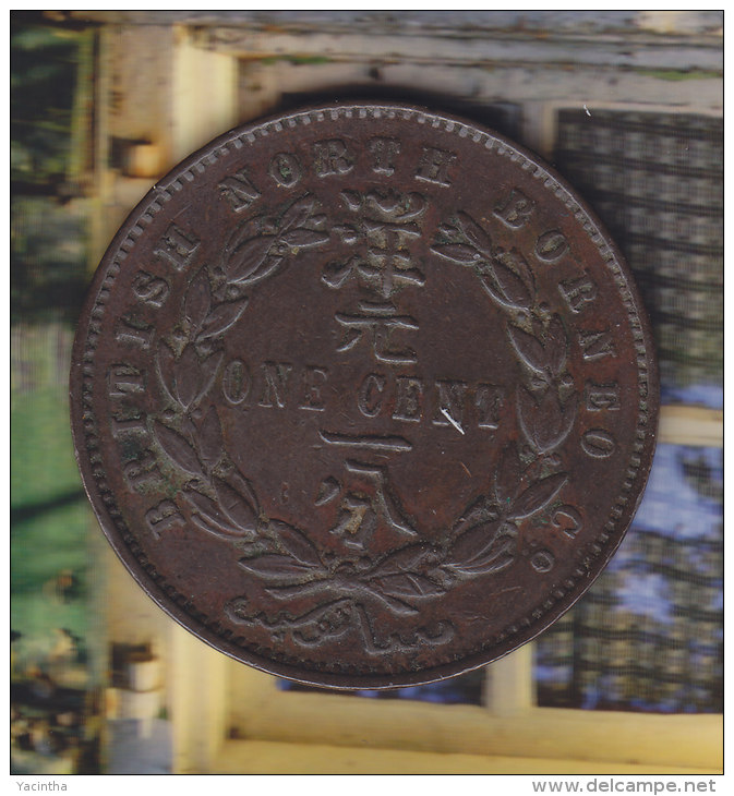 @Y@    Brits North Borneo  1 Cent  One Cent  1890   ( 2366 ) - Malaysie