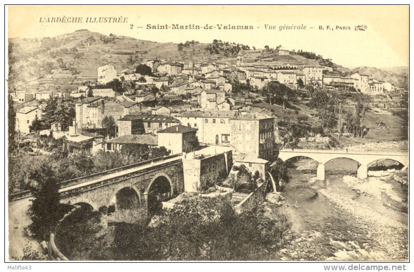 07/CPA - Saint Martin De Valamas - Vue Générale - Saint Martin De Valamas