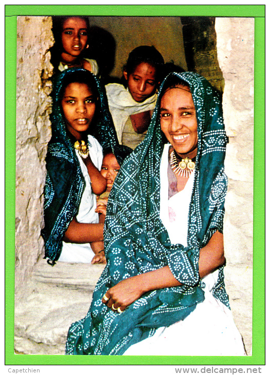 FAMILY IN HAUZIEN VALLEY VILLAGE / NORTHERN ETHIOPIA .... / Carte Vierge - Ethiopie