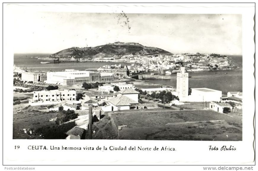 Ceuta. Una Hermosa Vista De La Ciudad Del Norte De Africa - Ceuta