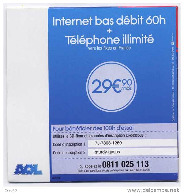 Kit De Connexion Internet - AOL - Connection Kits