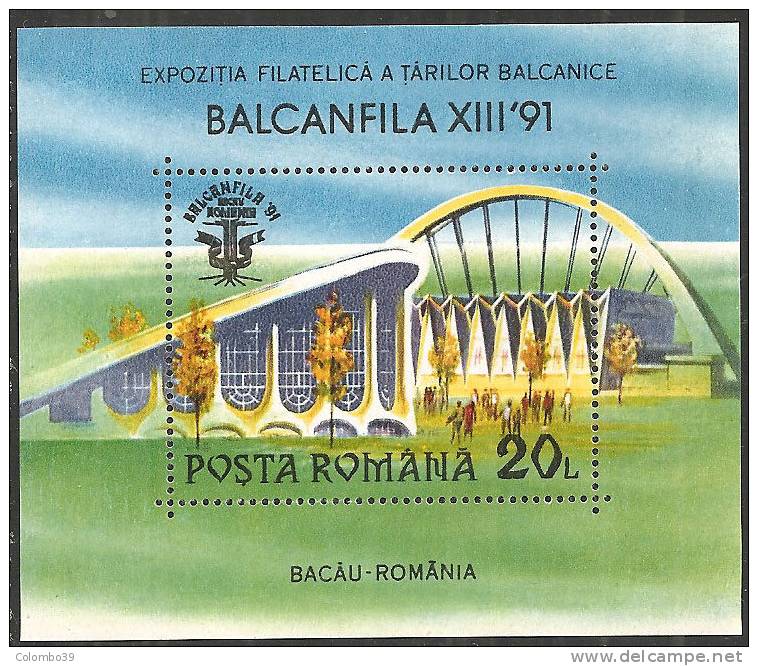 Romania 1990 BF Nuovo** - Mi.264  Yv.210 - Blocchi & Foglietti