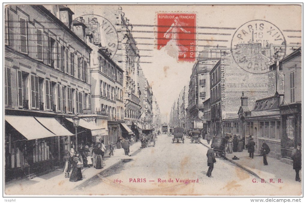 Paris - Rue De Vaugirard - Arrondissement: 06