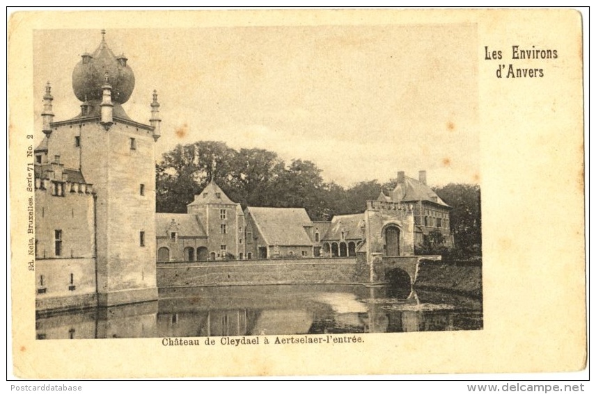 Chateau De Cleydael à Aertselaer - L'entrée - Aartselaar