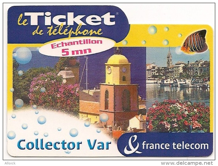 Ticket PR53  -  LUXE  -    Collector  Var    -   échantillon 5mn - Tickets FT