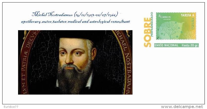 Spain 2013 - The Prophecies Of Michel De Nostradamus Special Cover - Astrology