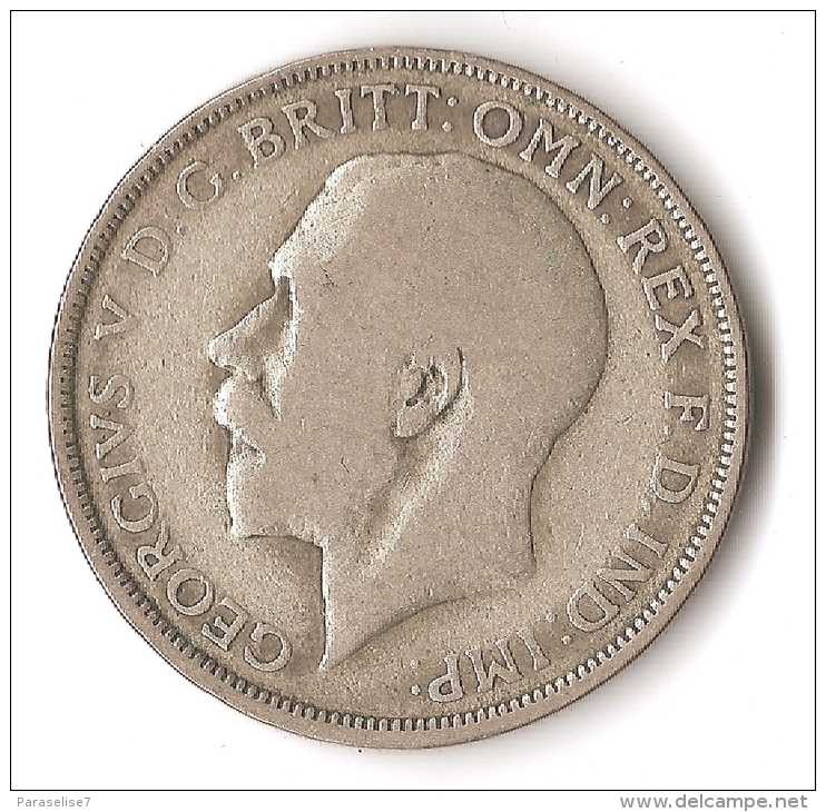 GRANDE-BRETAGNE 1 FLORIN   1920  ARGENT - J. 1 Florin / 2 Schillings