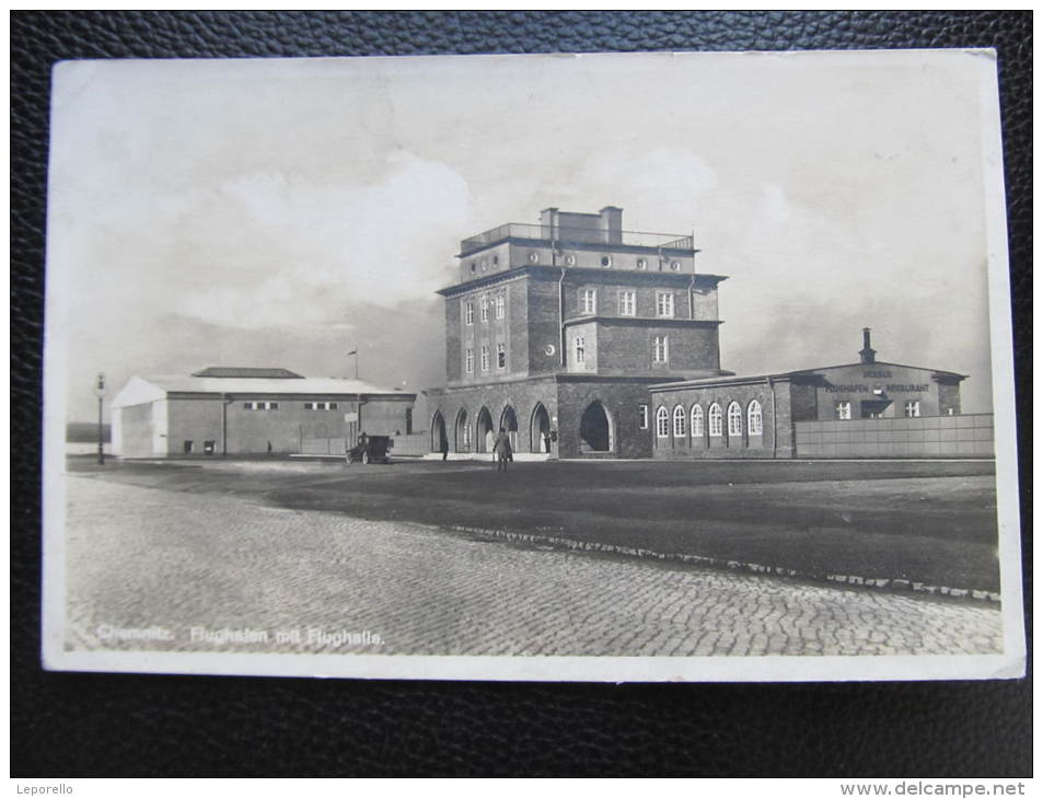 AK CHEMNITZ Flughafen 1927 //  D*9441 - Chemnitz