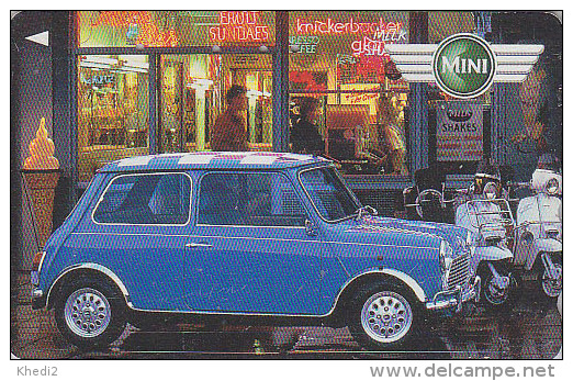 Télécarte Japon  - Voiture AUSTIN Mini Cooper - Car Japan Phonecard - Auto Telefonkarte - 1030 - Automobili