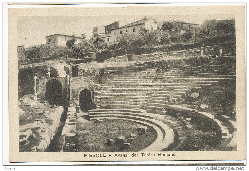 Fiesole  Avanzi Del Teatro Romano  Edit Brunelleschi - Autres & Non Classés