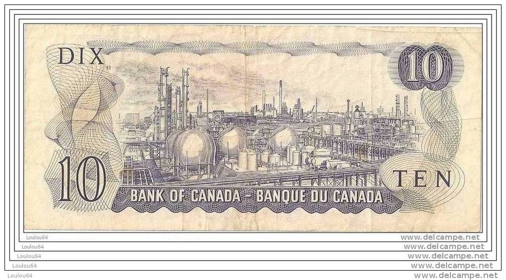 CANADA -10 Dollars 1971 - N° FDB4458413 - Superbe  - - Canada