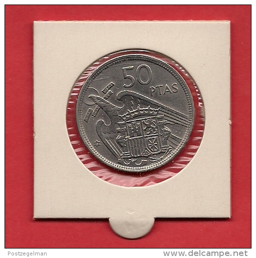SPAIN. 1957,  Circulated Coin XF, 50 Pesetas, Copper Nickel, Km788 - 50 Peseta