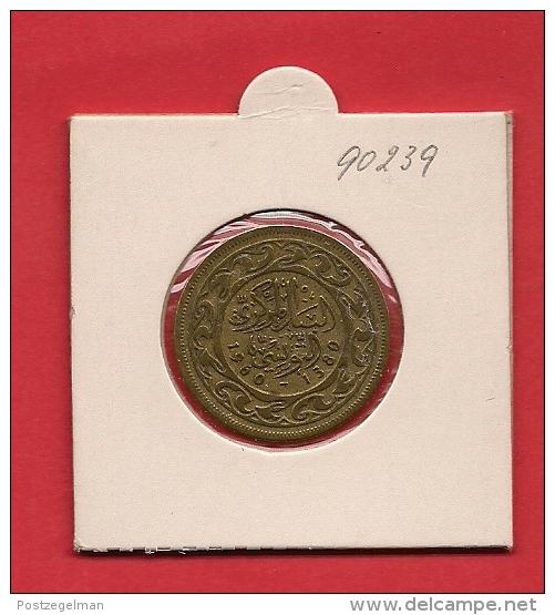 TUNESIA 1960,  Circulated Coin 50 Millim, KM308 - Tunesië