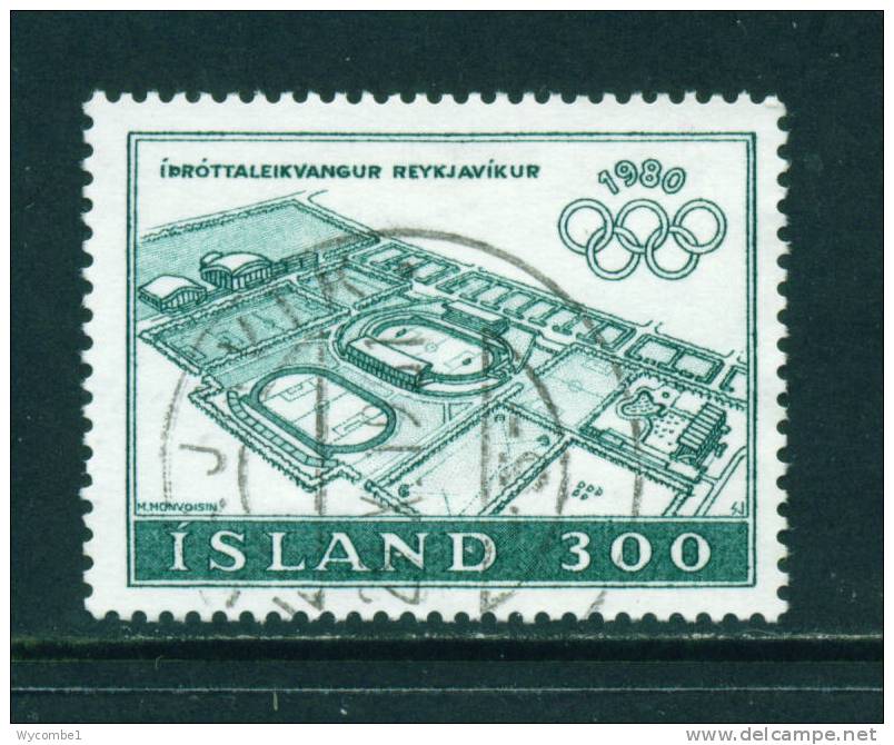 ICELAND - 1980 Olympic Games 120k Used (stock Scan) - Usados