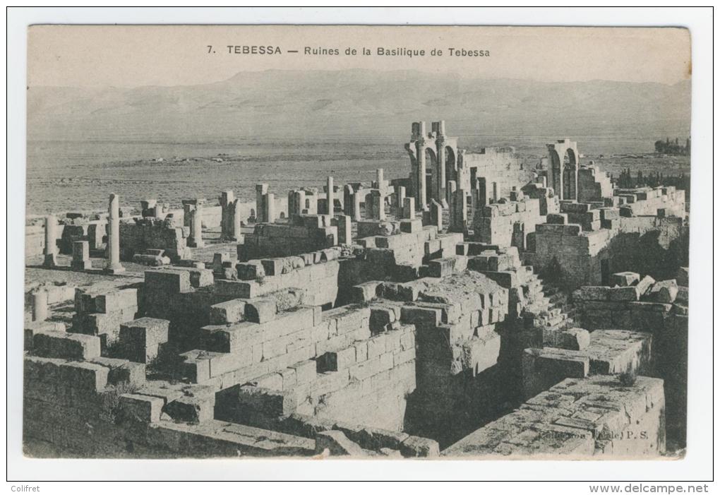 Tebessa         Ruines De La Basilique - Tebessa