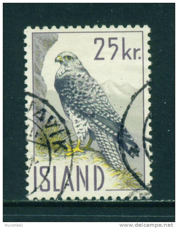 ICELAND - 1959 Falcon 25k Used (stock Scan) - Oblitérés