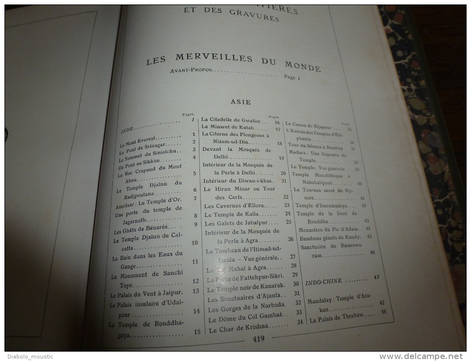 1920   Les Merveilles Du MONDE - 1901-1940