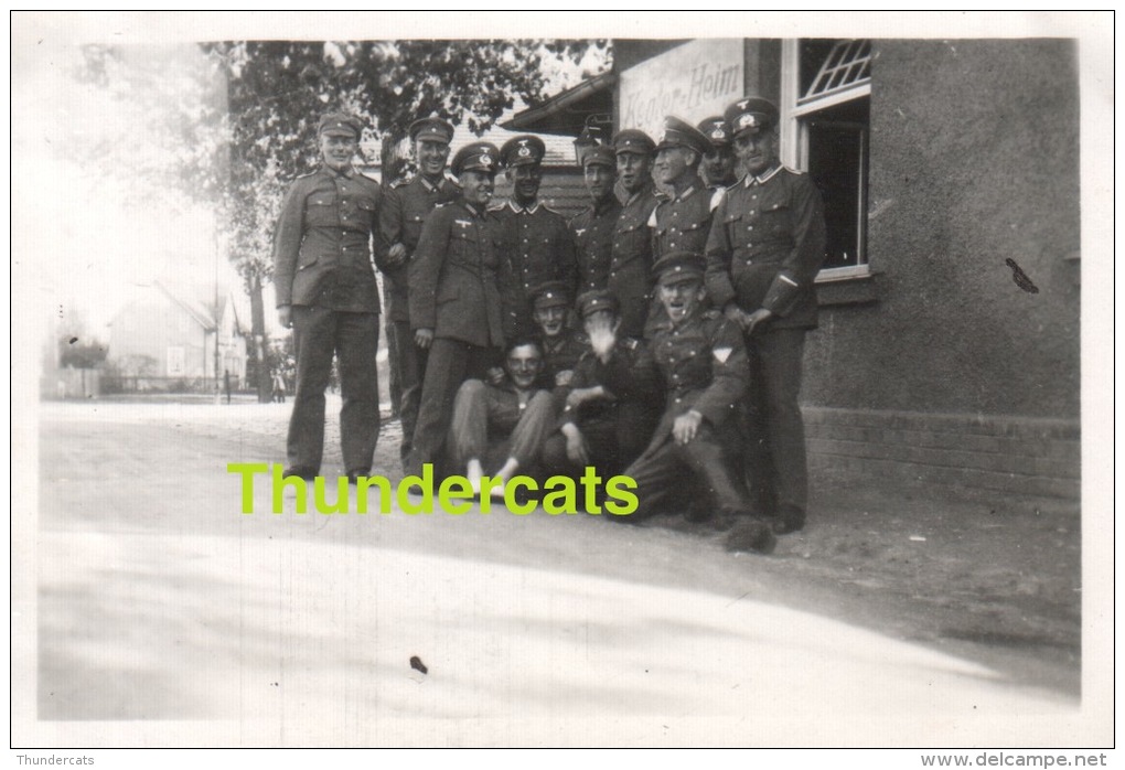 UBUNGPLATZ OHRDRUF TUHR  ** ANCIENNE PHOTO ALLEMAGNE SOLDAT MILITAIR ALLEMAND ** VINTAGE PHOTO GERMAN SOLDIER  ** FOTO - Guerre, Militaire