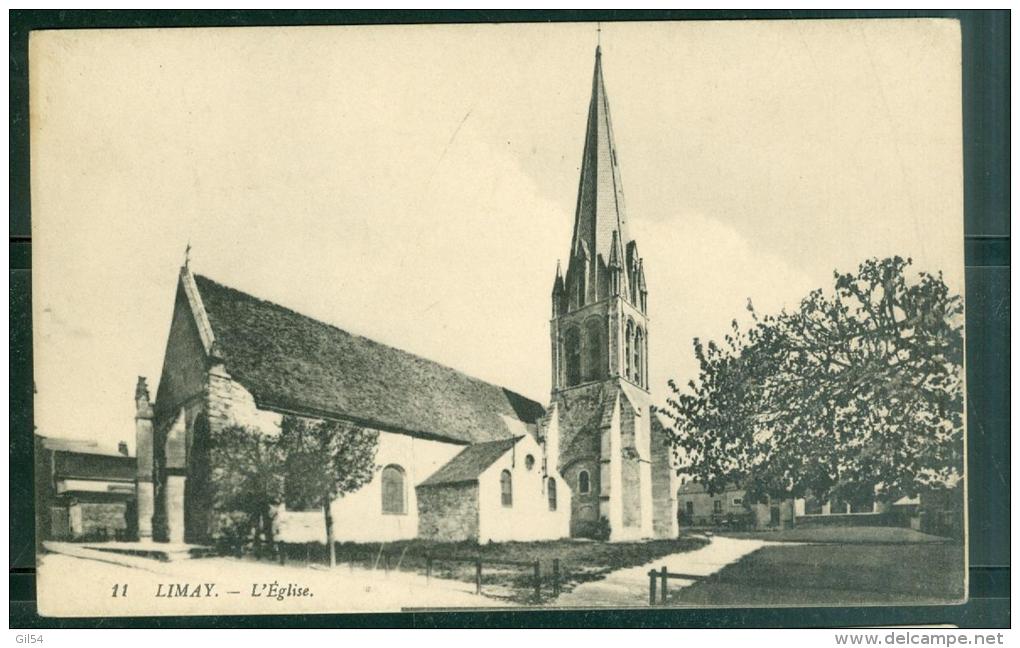 CPA Limay Yvelines 78   - L'église  - Abw124 - Limay