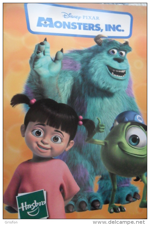 Disney Pixar Hasbro Monsters S.a. - Cataloghi