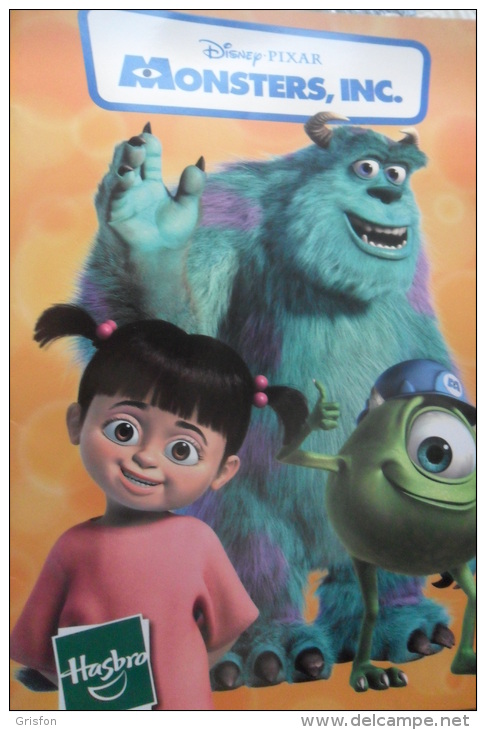 Disney Pixar Hasbro Monsters S.a. - Catalogues