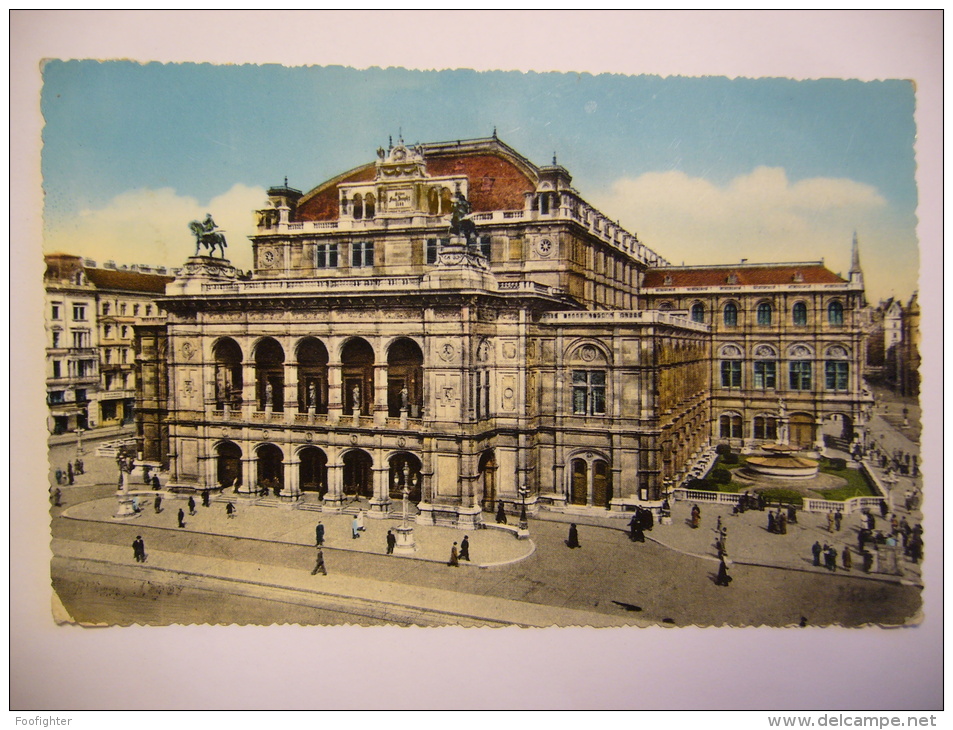 Austria: Wien - Oper, Viena - The Opera-House, 1959 Used - Vienna Center