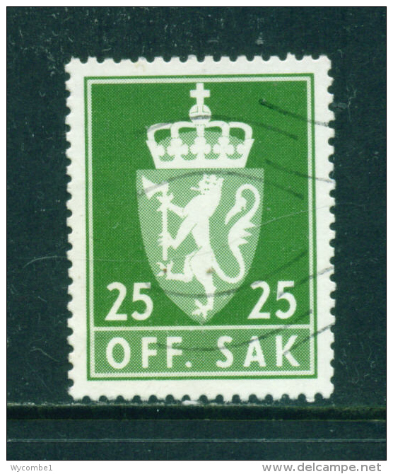 NORWAY - 1955+  Officials  25o  Used As Scan - Service