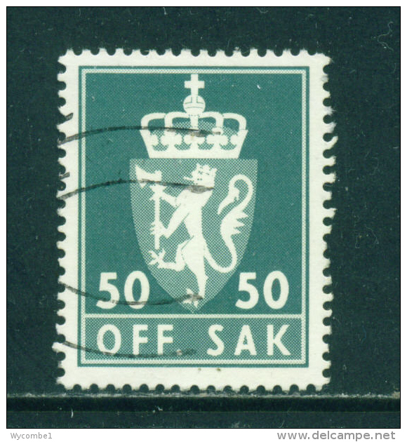 NORWAY - 1955+  Officials  50o  Used As Scan - Service