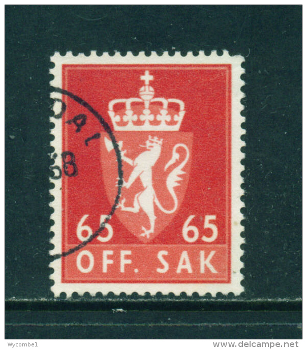 NORWAY - 1955+  Officials  65o  Used As Scan - Service