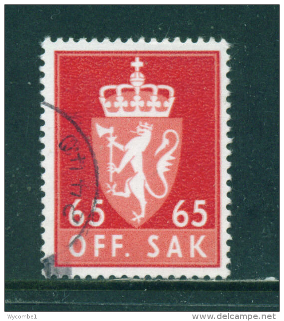 NORWAY - 1955+  Officials  65o  Used As Scan - Service