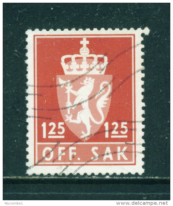 NORWAY - 1955+  Officials  1k25  Used As Scan - Dienstzegels